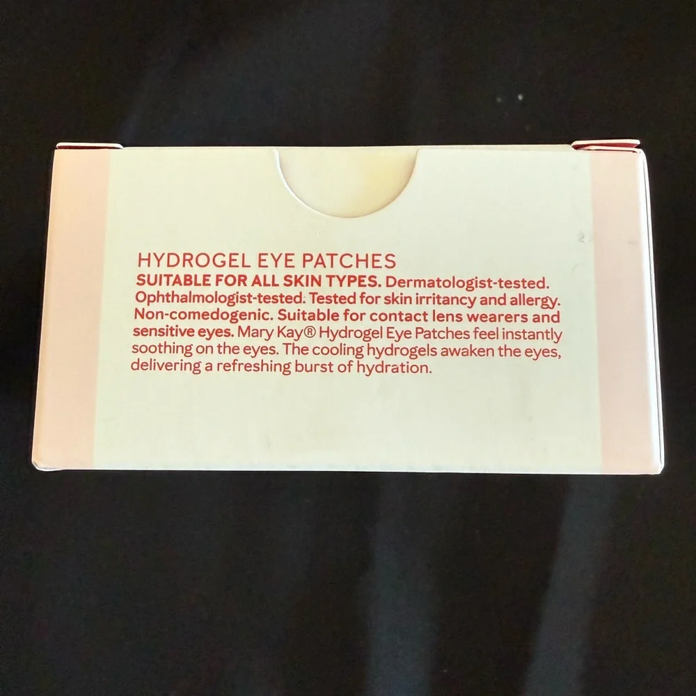 Mary Kay Soothing Hydrogel Eye Patches New in Box 30 Pair Cooling & Hydrating